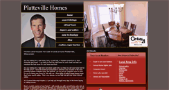 Desktop Screenshot of plattevillehomes.com