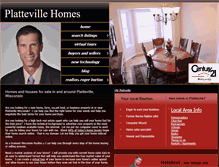Tablet Screenshot of plattevillehomes.com